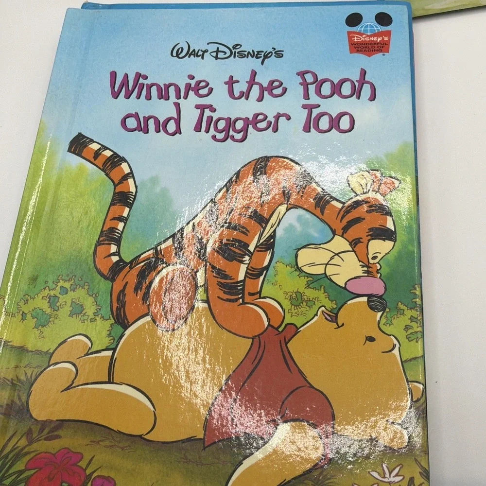 Disney Wonderful World‎ of Reading Book Lot 7 Lion King Pooh Nemo Toy Story